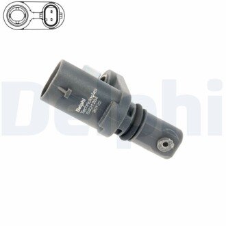 Датчик ABS задн Лів/Прав Citroen Berlingo, C5 Aircross Opel Combo Peugeot 2008 II, 308 II, 5008 II 1.2-Electric 09.13- Delphi SS2126412B1 (фото 1)