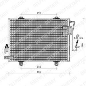Радиатор кондиционера Delphi TSP0225131 (фото 1)