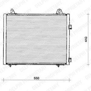 Радиатор кондиционера TSP0225222