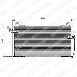 Радиатор кондиционера Delphi TSP0225427 (фото 1)
