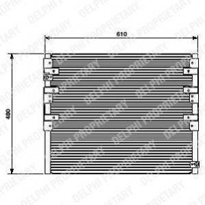 Радиатор кондиционера TSP0225449