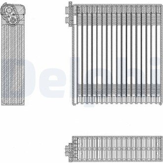 Испаритель кондиционера Delphi TSP0525153