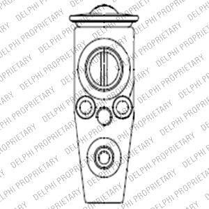 Расширительный клапан, кондиционер Delphi TSP0585120 (фото 1)
