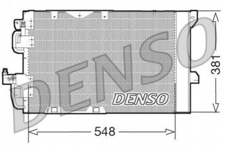 Радиатор кондиционера DENSO DCN20005 (фото 1)
