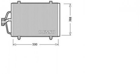 Радиатор кондиционера DCN23003