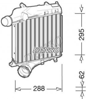 Интеркулер DENSO DIT28021 (фото 1)