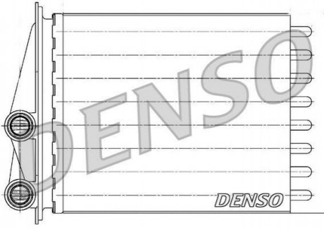 Радиатор печки DENSO DRR23020 (фото 1)