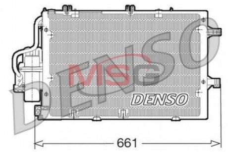 Радиатор кондиционера DENSO DCN20015 (фото 1)