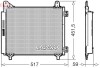 Радіатор кондиціонера DENSO DCN21035 (фото 1)