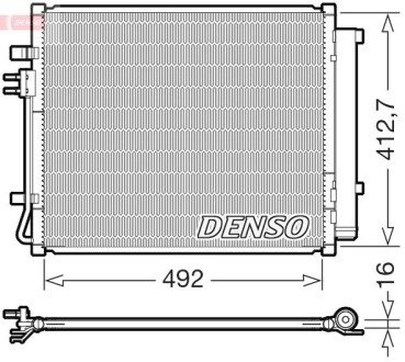 Радіатор кондиціонера DCN43015