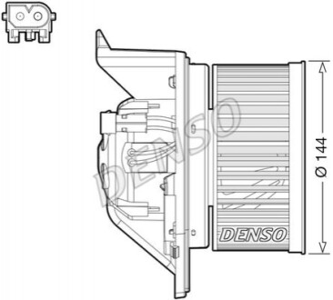 Вентилятор салона DENSO DEA05005 (фото 1)