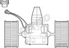 Вентилятор салону BMW 5 / 6 2003 - 2010 DENSO DEA05009 (фото 1)