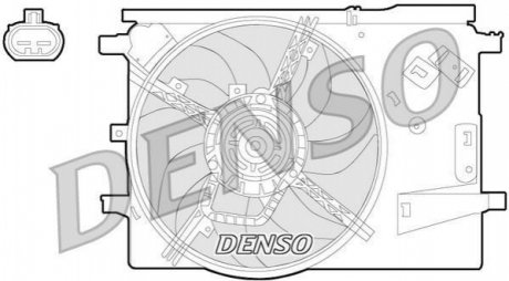 Вентилятор радіатора DENSO DER09053 (фото 1)