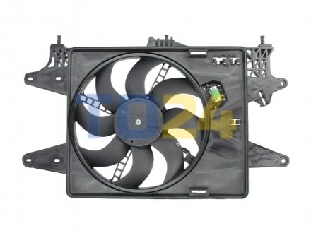 Вентилятор, охлаждение двигателя DENSO DER09081 (фото 1)