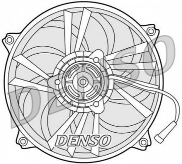 Вентилятор радіатора DER21014
