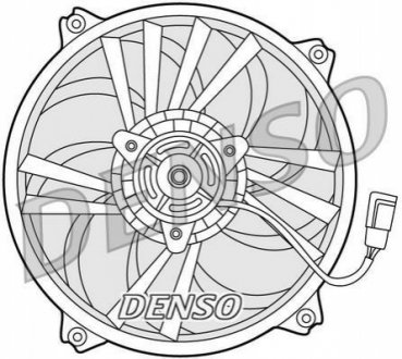 Вентилятор, охлаждение двигателя DER21015