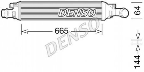 Интеркулер DENSO DIT02036 (фото 1)