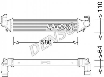 Интеркулер DENSO DIT09117 (фото 1)