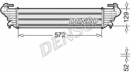 Интеркулер DENSO DIT09121 (фото 1)