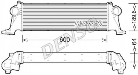 Интеркулер DENSO DIT12004 (фото 1)