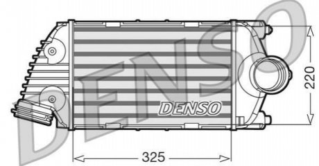 Интеркулер DENSO DIT28016 (фото 1)