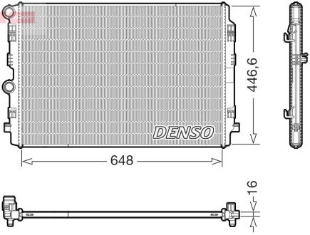 Радіатор DRM02050