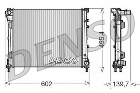 Радіатор DENSO DRM09162 (фото 1)