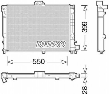 Радіатор основний DRM25010