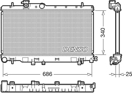 Радіатор DRM36020