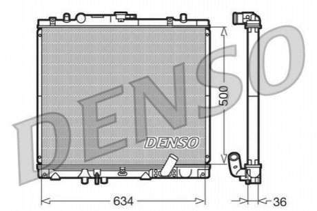 Радиатор DENSO DRM45020 (фото 1)