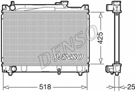 Радиатор DENSO DRM47030 (фото 1)