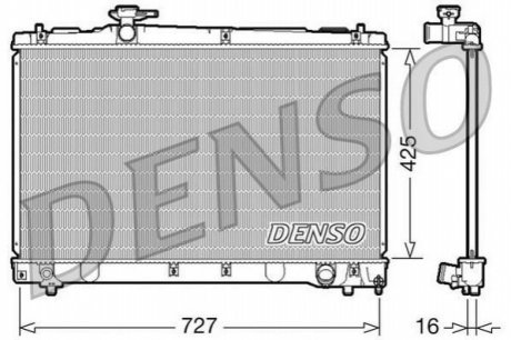 Радіатор DENSO DRM50034 (фото 1)
