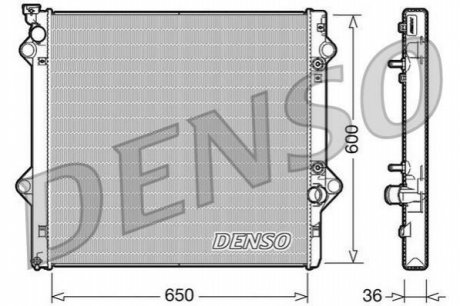 Радиатор DENSO DRM50049 (фото 1)