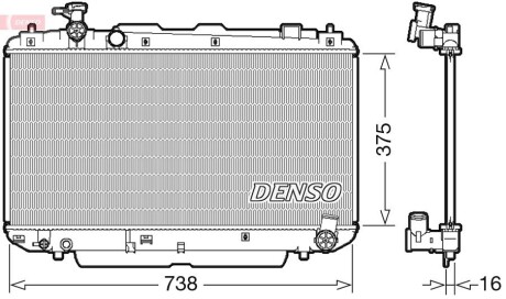 Радіатор DRM50083