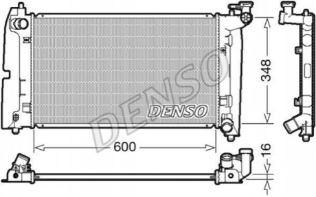 Радіатор DENSO DRM50085 (фото 1)