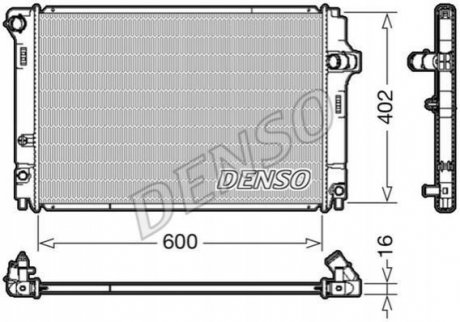 Радиатор DENSO DRM50089 (фото 1)