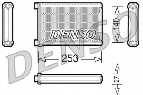 Радиатор печки DRR05005