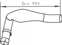 Выхлопная труба Dinex 48121 (фото 1)