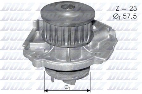 Водяний насос (помпа) DOLZ S-219 (фото 1)