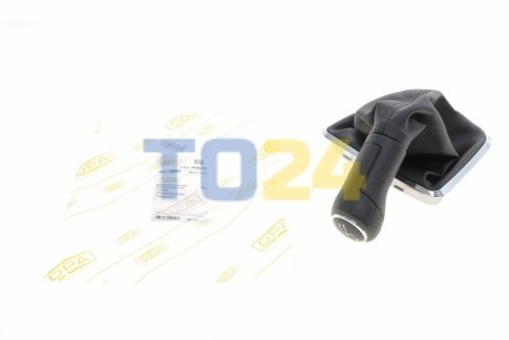 Ручка КПП с пыльником черный 5 ступ VW Polo (09-14) DPA 77111635202 (фото 1)