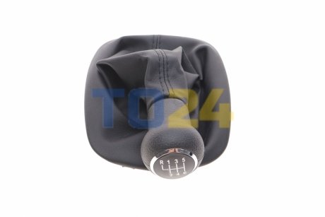 Ручка КПП с пыльником черный 6 ступ VW Passat (01-05) DPA 77111636802 (фото 1)