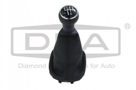 Ручка КПП с пыльником черный 5 ступ VW Caddy (11-15) DPA 77111640702 (фото 1)