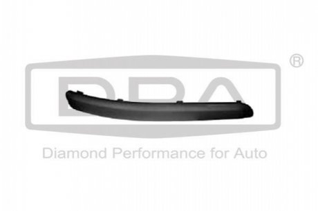 Молдинг переднего бампера защитный правый (грунт) VW Polo (01-09,02-14) DPA 88071789002 (фото 1)