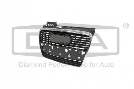 Решетка радиатора без эмблемы Audi: A4 [B6] (2001-2003), A4 [B7] (2004-2008) DPA 88530053602 (фото 1)