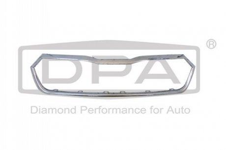 Накладка решетки радиатора хромированная Skoda Octavia (20-) (88531820502) DPA 88531820502