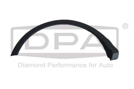 Накладка колісної арки задня права сіра Audi Q3 (19-23) (88531847202) DPA 88531847202