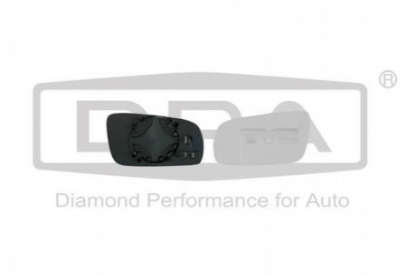 Елемент дзеркальний лівий із обігрівом Skoda Superb I (3U4) (01-08)/VW Passat (96-00,00-05)/Seat Ibiza II (6K1) (93-02) DPA 88570369002 (фото 1)