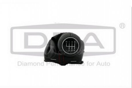 Рукоятка (черная) переключателя передач с пыльником (черным) Audi A3 (01-03) (88631695902) DPA
