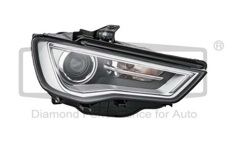 Headlight; right; xenon; with lens;complete 99411795502