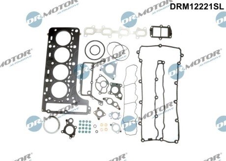 Комплект прокладок з різних матеріалів DRM12221SL